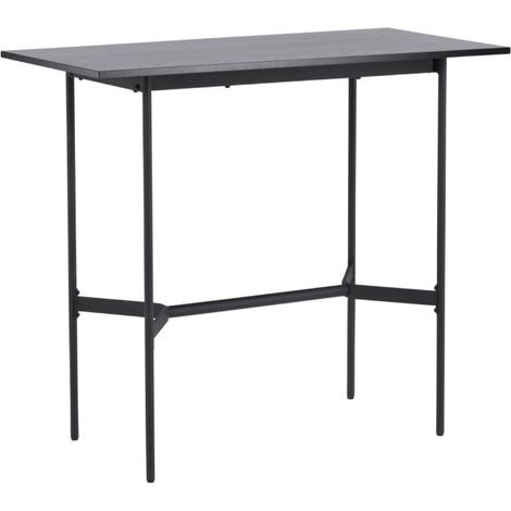 Table de Bar "Rax" 120cm Noir (1/5)