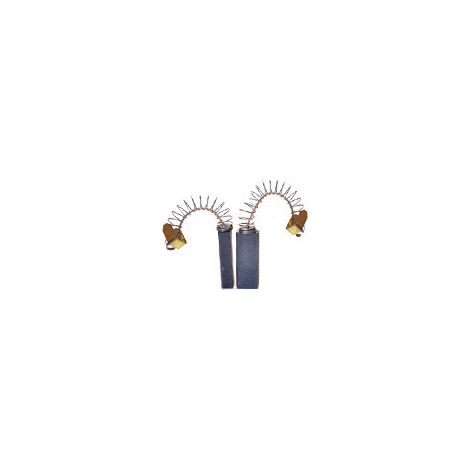 Juego de 2 carbones adaptables para Ghibli. Dimensiones: 6.4 x 11.5 x 30 mm.