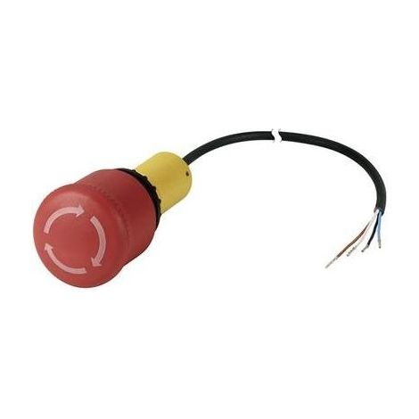 Eaton Interruptor de parada de emergencia rojo 24 V 4 A