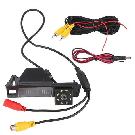 Cámara de visión trasera para coche, para aparcamiento, con 8 LED, resistente al agua y visión nocturna, compatible con Ix35 2006-2 (1/5)