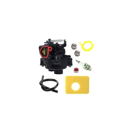 Carburador para motores Briggs & Stratton, filtro de aire de repuesto para carburador con accesorios, carburador para desbrozadora, carburador para cortacésped para 799583 595656 591979 591160