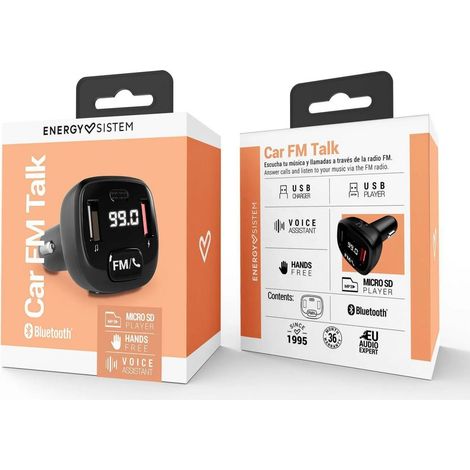 Reproductor MP3 y Transmisor FM para Coche Energy Sistem 455577