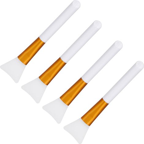 Pinceaux en silicone pour époxy blanc Applicateur DIY 4pcs (1/5)