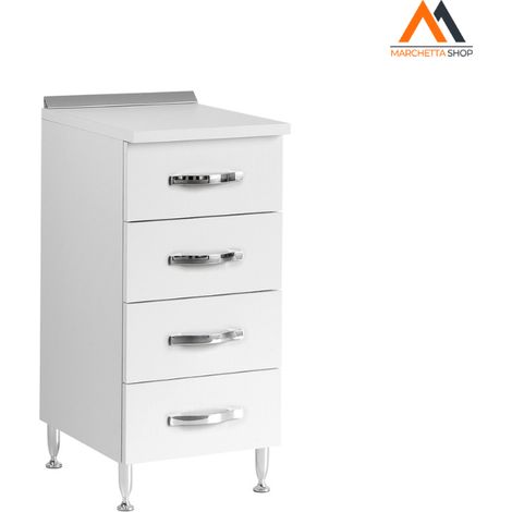 CASSETTIERA PER CUCINE COMPONIBILI L.40 x P.50 x H.85. - col