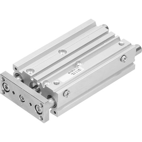 Vérin pneumatique tige guidée triple pour SMC MGPM16X75 - Cylindre en alliage d'aluminium, 75 mm de course, modèle MGPM16X75 (1/5)