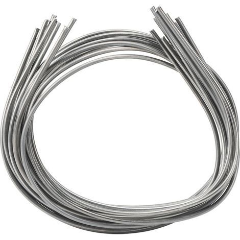 Jeffergarden 10pcs Aluminium Cuivre Baguettes De Soudage Électrode 2mm Dia Fil Fourré À Souder À Basse Température (1/5)