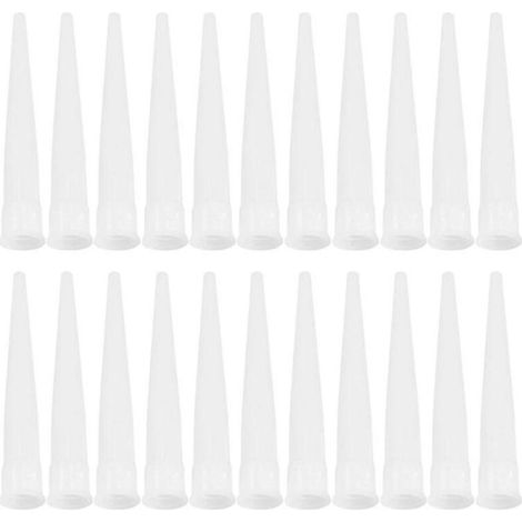 60 embouts de tubes en plastique (1/5)