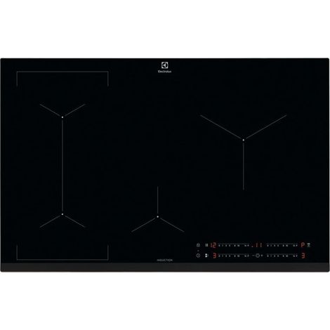 Electrolux Piano Induzione Bridge 80 Cm CIL83441 MADE IN EUROPE. Colore del prodotto: Nero, Posizionamento dell'apparecchio: Da incasso, Dimensione della larghezza del piano cottura: 80 cm. Certifi...