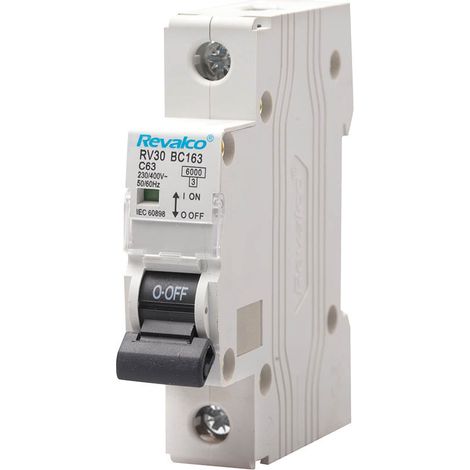 Magnetothermisch von Revalco, 1P, 10A, C, 6Ka, Rest/Tertiär  02506