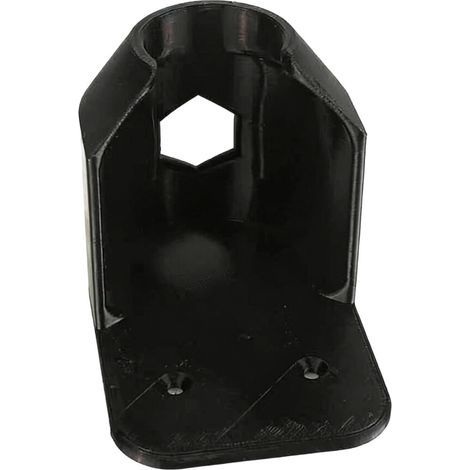 Buse de tuyau en plastique résistant aux intempéries,-Noir (1/2)