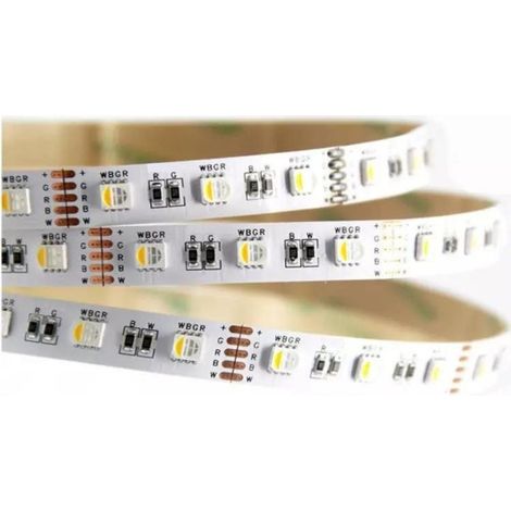 Ruban LED RGBWH 24V 80W 5M 5050 IP54 60LED/m - SILAMP