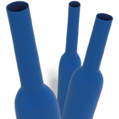 Tubo termorretráctil etelec tubos diámetro 3,2 mm 1 m azul - gt1139