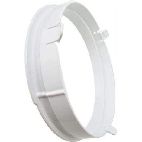 1pc Blanc Connecteur de tuyau d'interface pour climatiseur - Adaptateur de connecteur pour climatisation mobile (1/4)