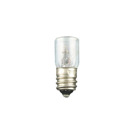 Ampoule à incandescence E14 117301 – 5W 255V – Culot E14 – Dimensions 16x35mm – Finition claire – Filament C7A – Orbitec