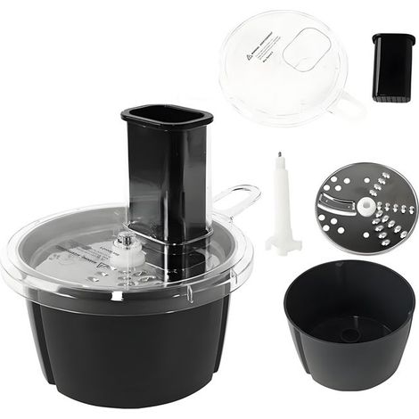 Pour Thermomix TM6/TM5 Ensemble de 5 Rapes et Trancheuses à Fruits et Légumes Trancheuse et Rape à Fruits et Légumes