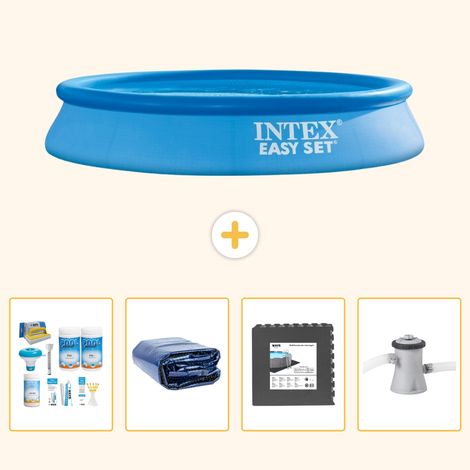 Intex Piscine Easy Set Ronde - 305x61 cm - 5-pièces S59 (1/5)