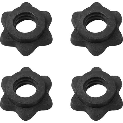 hexagonal nuts for dumbbells, hexagonal clamping screws, screw clamping nuts, practical for 25mm training, dumbbell accessories (1/5)