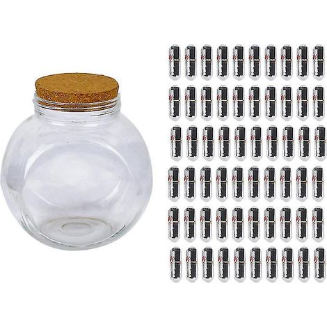 Kit de bouteille à souhaits en verre (1 pièce) (1/3)