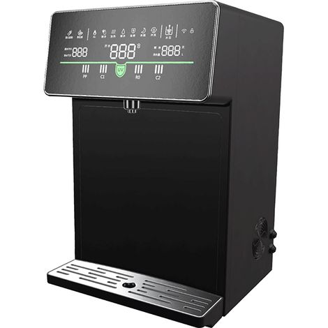 VIESTA® CT120 sistema de ósmosis inversa de sobremesa con refrigeración, TDS y UV – Purificador de agua RO 100G con función de agua caliente y fría (1/5)