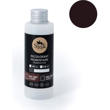 Pittura Pelle/Similpelle (125ml, 14-CHOCOLATO) - SOFOLK - Manutenzione per Sedile e Volante di Auto, Divano, Scarpa (1/4)