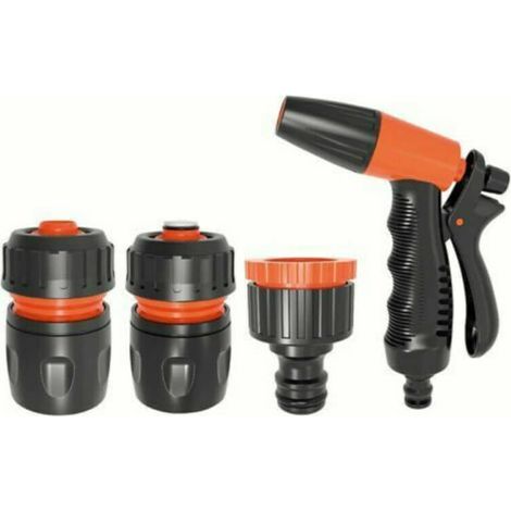 PISTOLA ACQUA PER INNAFFIARE GIARDINO PIANTE SPRUZZO SPRAY GETTI RACCORDI 953
