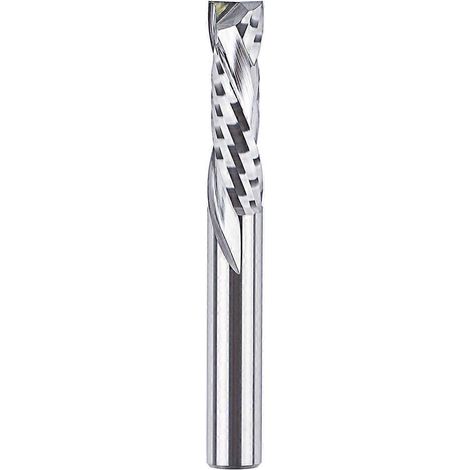 2024 Diamètre de la tige de compression 6 mm, tête de fraisage hélicoïdale de coupe 6 mm x 22 mm pour la sculpture et la gravure sur bois (1/5)