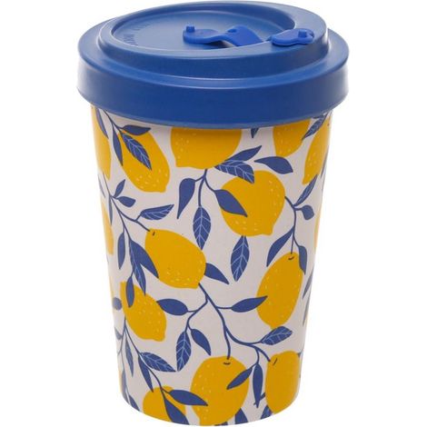 Mug de Voyage Citrons 400 ml  Motif méditerranéen (1/3)