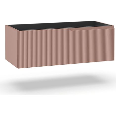 Base portalavabo 1 cestone ZIP rosa cipria (1/3)