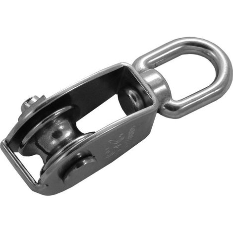 Poulie Simple Dériveur Réa 25Mm Inox A4 / Aisi 316