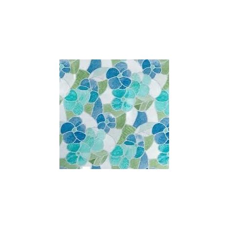 ROTOLO ADESIVO DC-FIX MINI 45X2 VETRI FIORI AZZURRI (1/2)