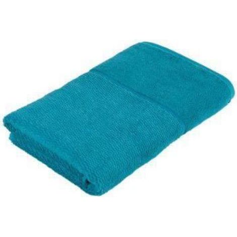 Serviette De Bain - 100 % Coton Peigné - 600 G M2 - 70 X 140 Cm - Bleu Océan - Oeko Tex Standard 100 - 1 Piece - Frottana