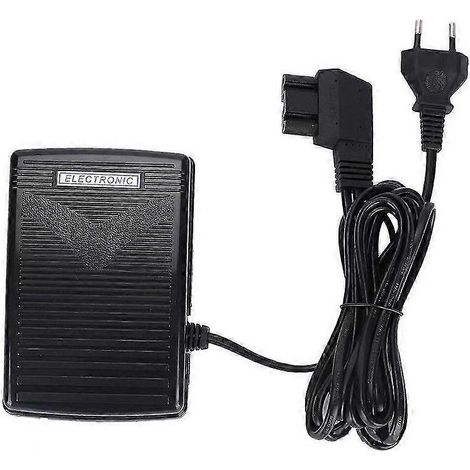 Pédale et cordon 220 V pour Bernina 830, 831, 800, 810, 811 et 817 (modèle rond)