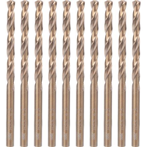 10 Stück HSS-Spiralbohrer für Edelstahl und Blech (7,0 mm Durchmesser) (1/5)