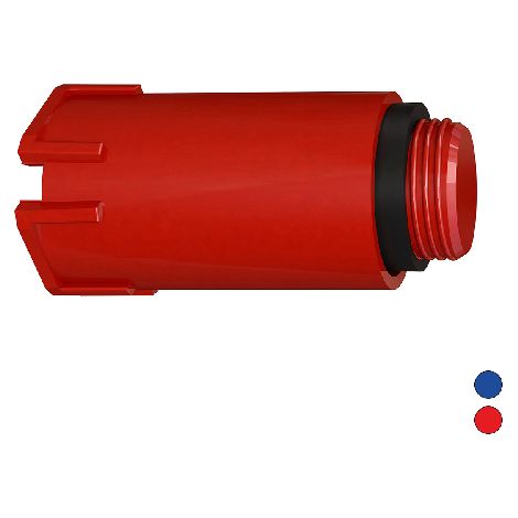 TAPPO PER COLLAUDO TUBAZIONI FILETTO 1/2- Blu- BONOM- pezzi 1
