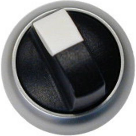 Interruttore rotativo Eaton M22-WKV nero grigio plastica