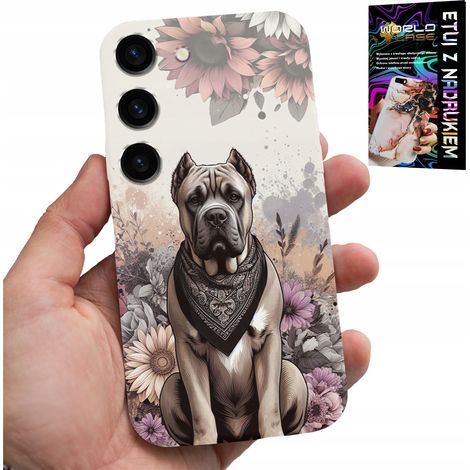 Coque pour Samsung Galaxy S23 - Motifs de races de chiens + film protecteur (1/5)
