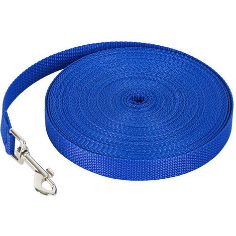 Laisse de dressage en nylon pour chiens de petite, moyenne et grande taille, laisse de 16 pieds de long pour chien/chiot, pour (1/4)
