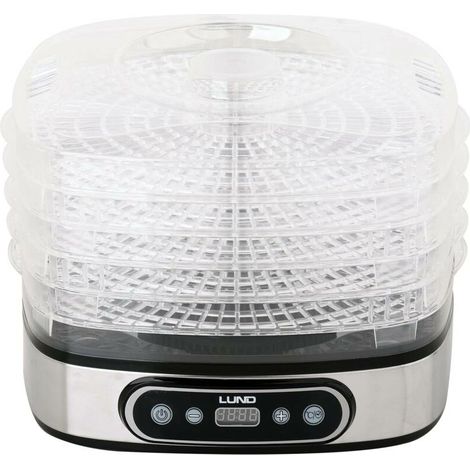 Déshydrateur alimentaire avec 5 tamis, 420-500 W, minuterie (1/5)