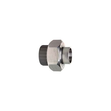 GF Übergangsverschraubung PVC-U/1.4404 d 16-17,2x1,6, Dichtung EPDM (1/2)
