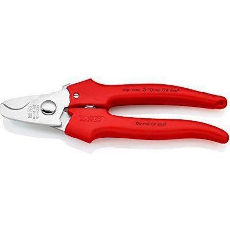 Knipex Coupe-câbles gainage PVC par extrusion 165 mm - 95 05 165