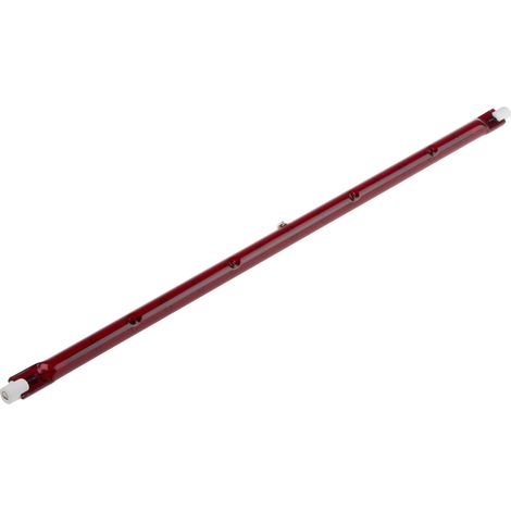Rs Pro – Lampe à infrarouge 1500 W R7S 110 V – Finition rouge – Longueur 348 mm – Durée de vie 5000 heures – Pour chaleur ciblée (1/2)