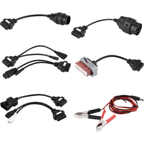 8 pièces voiture outil de Diagnostic cbles adaptateur OBD2 Interface pour Delphi ds150e (1/5)
