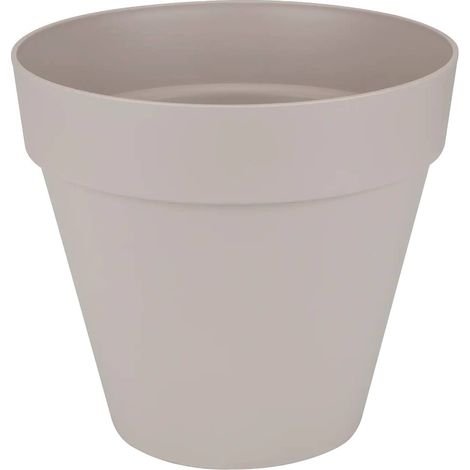 elho® Loft Pflanzkübel Urban 50 Softgrau mit Rollen Ø 49 cm - Kunststoff (1/5)