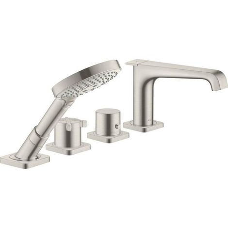 hansgrohe AXOR Citterio E 4-Loch Fliesenrandarmatur mit (1/4)
