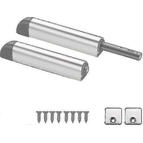 Magnetverschlüsse mit Einhandbedienung. Öffnet und schließt die Tür durch einfaches Drücken. Aluminiumlegierung (2 Stück). Shibaod (1/5)