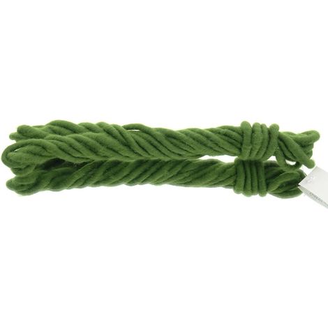 POSIWIO Deko - Kordel Dunkelgrün Ø 1 cm 5 Meter - Polyester