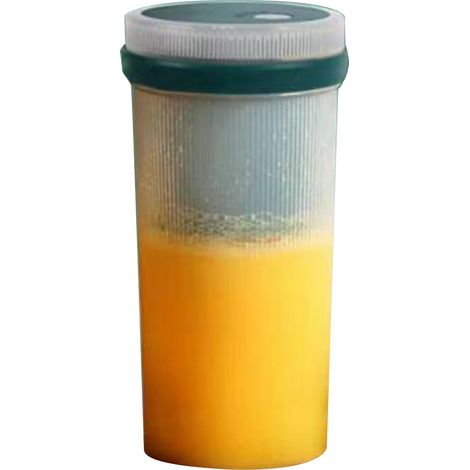 Mélangeur portatif sans fil, Mini tasse de presse-agrumes Rechargeable pour le bureau et les voyages en plein air, 300ml (1/5)