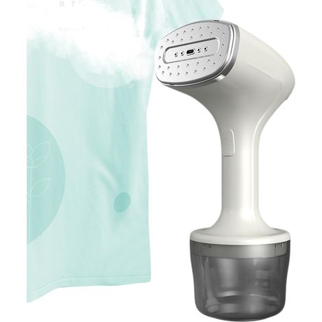 Handdampfgerät für Kleidung, 260 ml Dampfgerät mit großer Kapazität, Automatisches Ausziehdampfgerät, Leistungsstarkes Penetrationsdampfgerät, Dampfgerät zum Entfernen von Creme, Dampfgerät für Zuhaus (1/5)