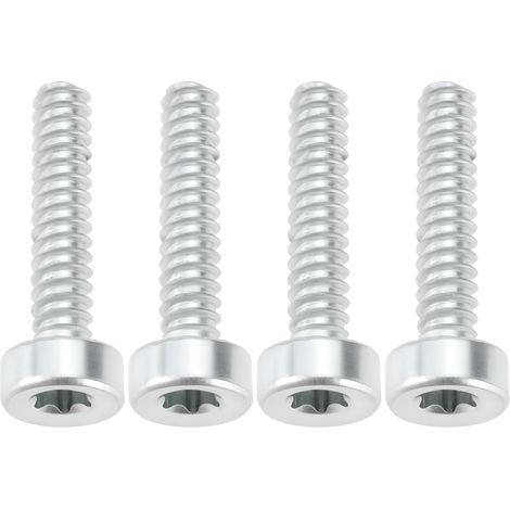 Lot de 4 vis Torx M5 x 24 compatibles avec tronçonneuses MS170 MS180 MS190T MS270 MS280 MS230 MS25 (1/5)
