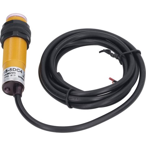 5 Stück Infrarot-Sensormodul 10–36 V DC NPN-Normalerweise offener Fotoelektrischer Schalter zur Hindernisvermeidung (1/5)